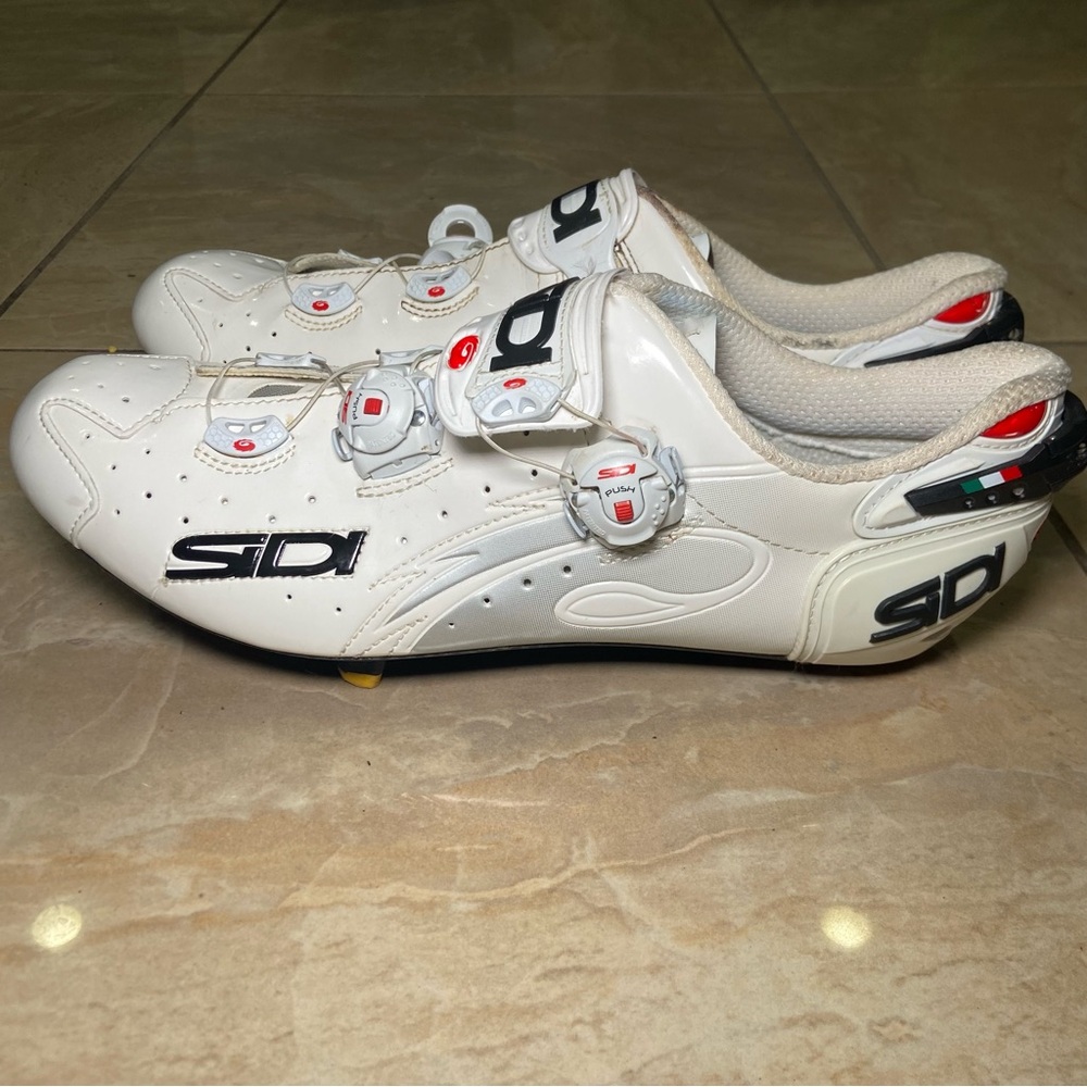 Sidi Wire Vent 2 Carbon Soles Size 46 EU White/Gray